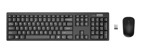Lenovo 100 Wireless Combo Keyboard and Mouse – image 1