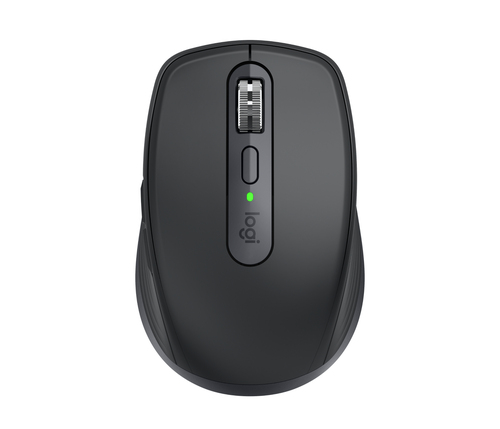 Logitech MX Anywhere 3S. Form factor: Right-hand. Movement detection technology: Laser, Device interface: RF Wireless + Bl