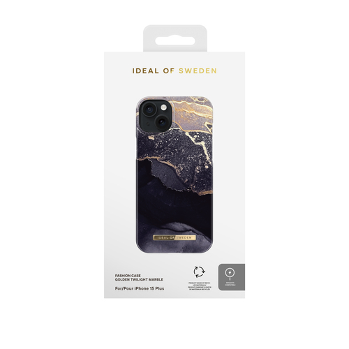 iDeal of Sweden Printed Case MagSafe iPhone 15 Plus Golden Twilight – image 5