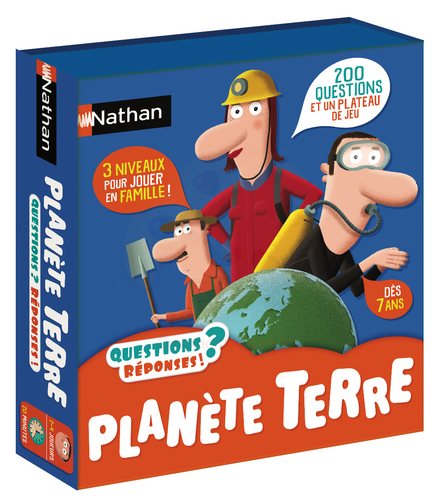 Questions/Réponses 31503 настольная игра Question - Réponse Planète terre Board game Trivia