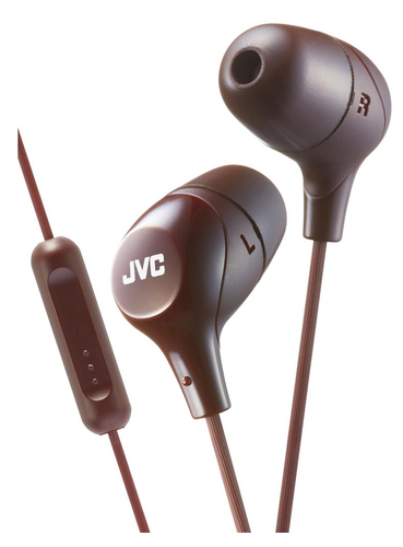 JVC HA-FX38MT Headset Wired In-ear Brown