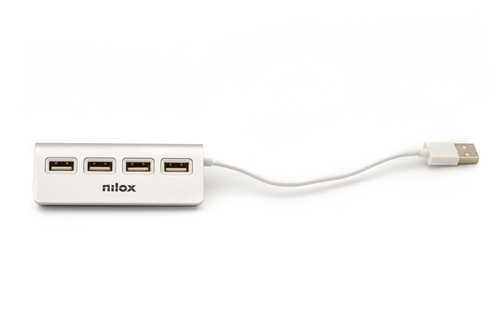 Nilox HUB 4 PORTE USB 2.0 ALLUMINIO – image 4