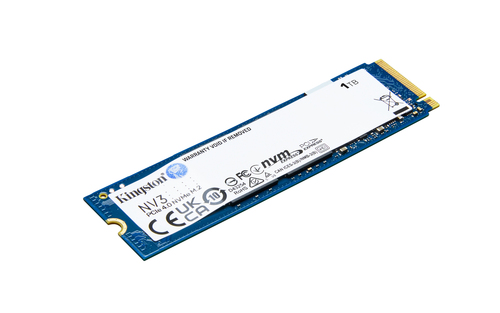 SNV3S/1000G UNIDAD DE ESTADO SOLIDO Kingston Technology NV3 UNIDAD DE ESTADO SOLIDO KINGSTON NV3 1TB M.2 2280 NVME PCIE GEN 4X4 R.6000MB/S W.4000MB/S