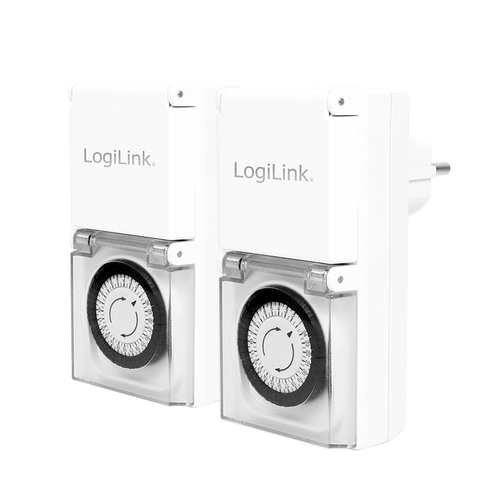 Product image: LogiLink ET0006A electrical timer White Daily timer
