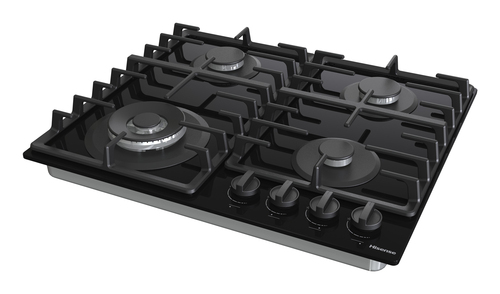 Hisense GG663BHF 60cm Gas on Gas Hob - Black – image 3