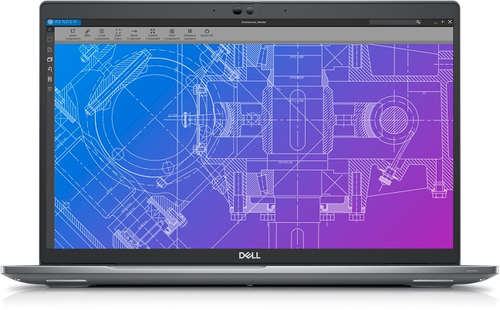 DELL Precision 3570 Intel® Core™ i7 i7-1255U Мобильная рабочая станция 39,6 cm (15.6") Full HD 16 GB DDR5-SDRAM 512 GB Твердотельный накопитель (SSD) NVIDIA Quadro T550 Wi-Fi 6E (802.11ax) Windows 10 Pro Серый Британский английский