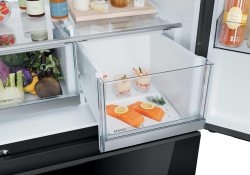 Haier HFKR5718DNGB side-by-side refrigerator Freestanding – image 6