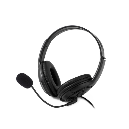 CoolBox Coolchat U1 Гарнитура Проводная Оголовье Calls/Music Черный