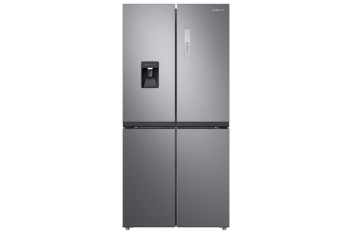 Samsung RF48A401EM9 Series 8 4 Door American Fridge Freezer With Water Dispenser Non Plumbed - Silver - image 1