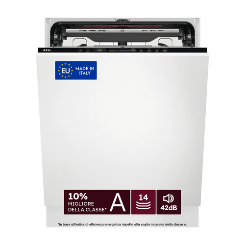 AEG FSE77717P Fully built-in 14 place settings