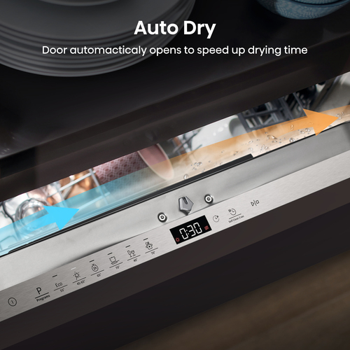 Hisense HV642C60UK dishwasher Fully built-in 14 place settings – image 7