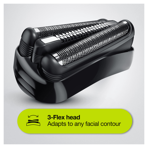 Braun Series 3 Shave&Style 300BT Electric Shaver, Razor for Men, Black/Volt Green – image 5