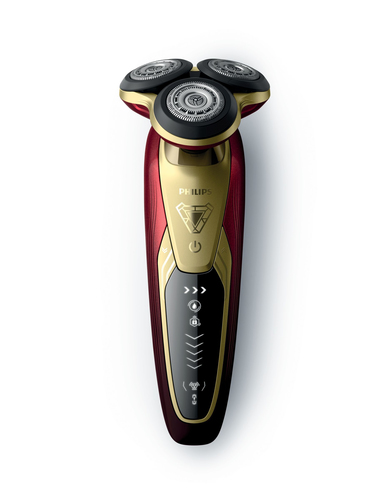 Philips Marvel MVL9998/72 men's shaver Rotation shaver Black, Gold, Red
