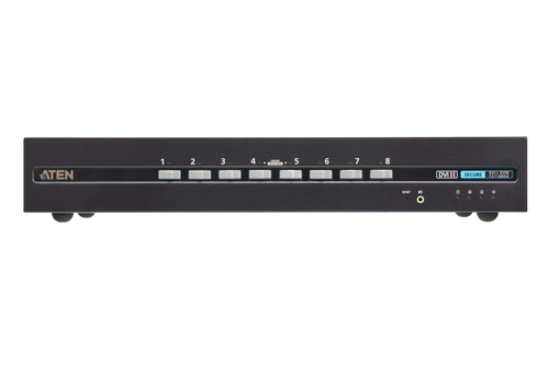 ATEN CS1148D4 KVM switch Rack mounting Black