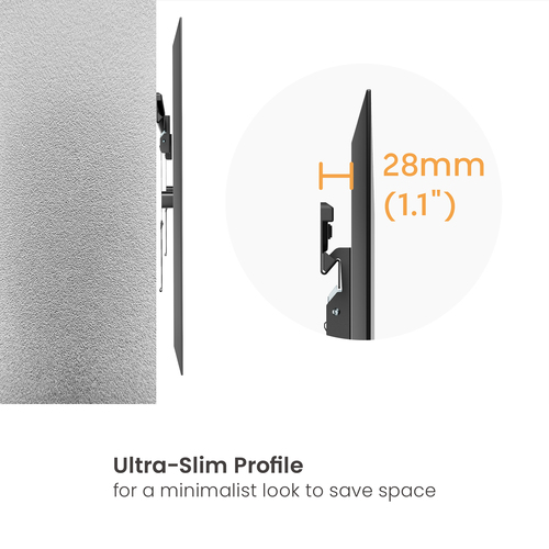 Equip 37"-86" No Drilling TV Wall Mount Bracket – image 5