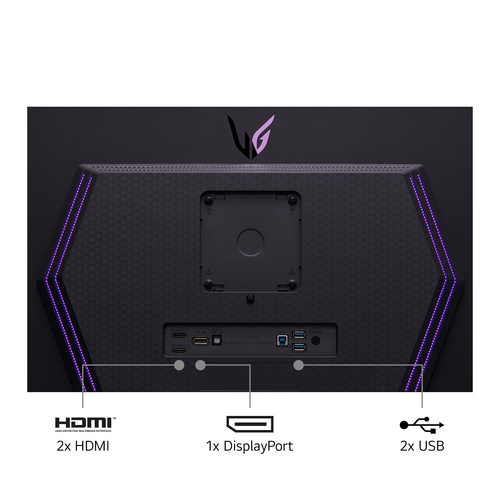 LG UltraGear 27GS95QE-B 27  240Hz OLED-gamingmonitor, afbeelding 3