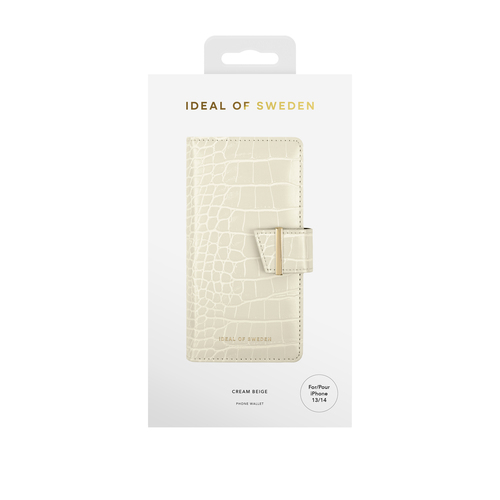 iDeal of Sweden Cora Phone Wallet iPhone 13/14 Cream Beige – image 6