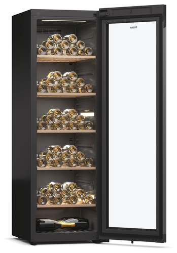 Haier Wine Bank 60 Series 5 HWS247GGU1 Compressor wine cooler Freestanding Black 247 bottle(s) – image 5