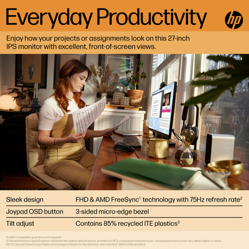 HP V27i G5 FHD Monitor – image 4