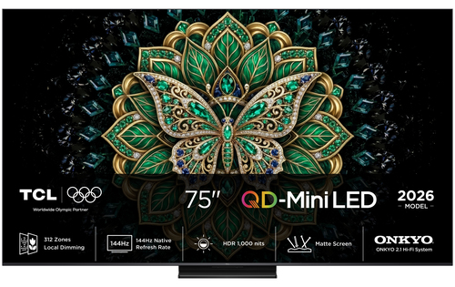 TCL 75C6K Pro - 75" QD Mini-LED (2026)