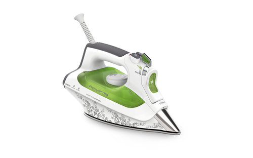 Rowenta DW6040 Паровой утюг Подошва Microsteam 400 HD 3De 2500 W Белый, Зеленый