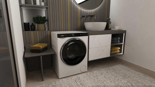 Haier HWD50-BP12307U1 washer dryer Freestanding Front-load White – image 9