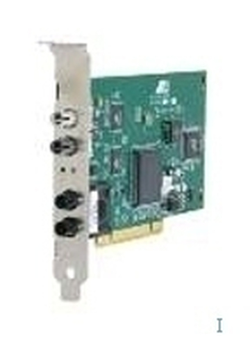 Allied Telesis 100Mpbs Fast Ethernet 10Mbps Dual Port Fiber NIC (ST/ST)