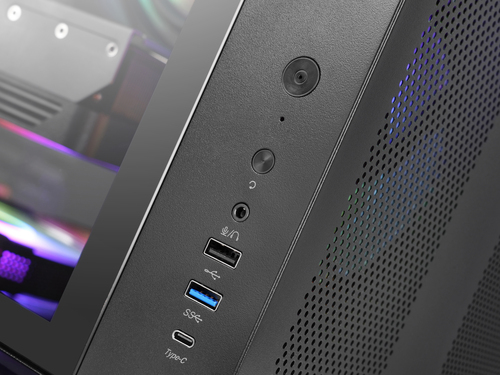 Mars Gaming MC-CURV Midi Tower Zwart, afbeelding 3