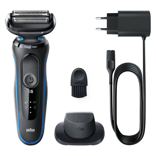 Braun Series 5 51-B1200S Сеточная бритва Триммер Синий