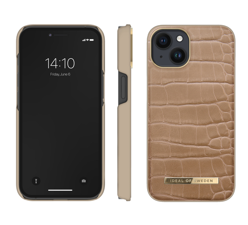 iDeal of Sweden Atelier Case iPhone 13 / 14 Camel Croco – image 3