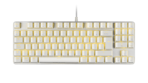 Mars Gaming MKREVOPROWRPT White, Mechanical RGB Gaming Keyboard, TKL+ NUM, Red Switch, Portuguese – image 4