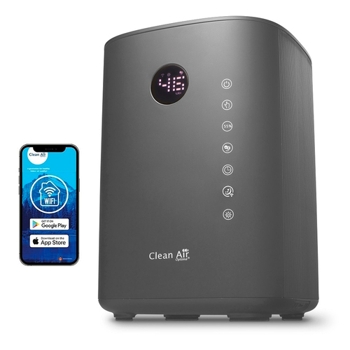 Clean Air Optima CA-605T Luchtbevochtiger Zwart