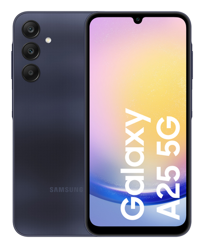 Samsung Galaxy A25 5G SM-A256B 16,5 cm (6.5") Две SIM-карты Android 14 USB Type-C 6 GB 128 GB 5000 mAh Черный, Синий