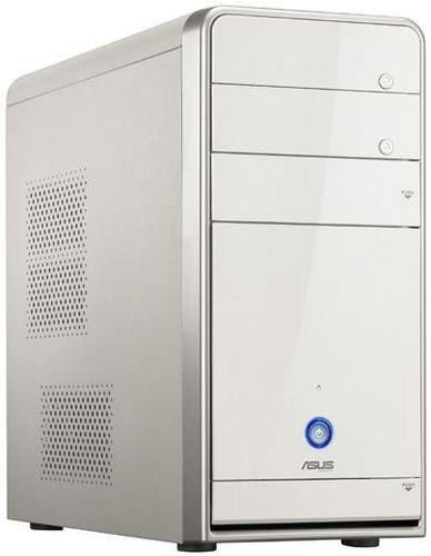 ASUS TM-211 - MicroATX Mini Tower, white