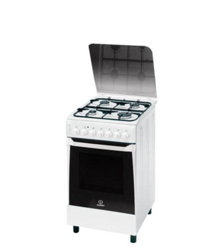 Indesit KN3G62SA(W)/I cooker Freestanding cooker Electric Gas