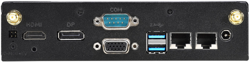 Shuttle XPC slim Barebone DS10U, Celeron 4205U, 1xHDMI,1xDP,1x VGA, 2x LAN,1xCOM, 8x USB, fanless, 24/7 permanent operation – image 9