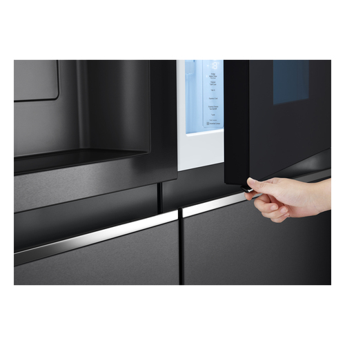LG InstaView™ ThinQ™ GSXV90MCAE American Fridge Freezer – image 4