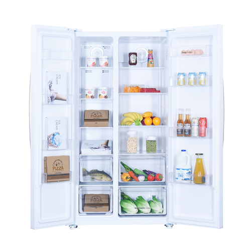 Daewoo FRN-SH25BVW side-by-side refrigerator Freestanding – image 4