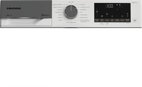 Grundig GT56824CW 8kg Heat Pump Tumble Dryer with WiFi Connectivity – image 5