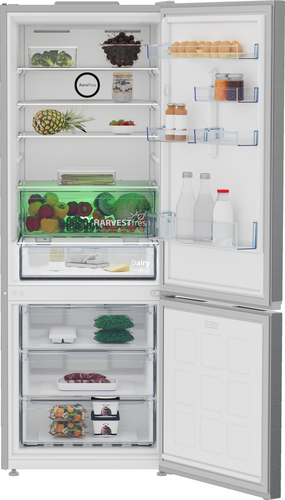 Beko B5RCNE565HXP Koel-vriescombinatie Zilver, afbeelding 3