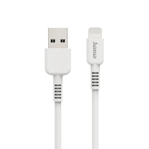 Hama 00187283 USB кабель 1 m USB A Lightning 0,48 Gbit/s Белый