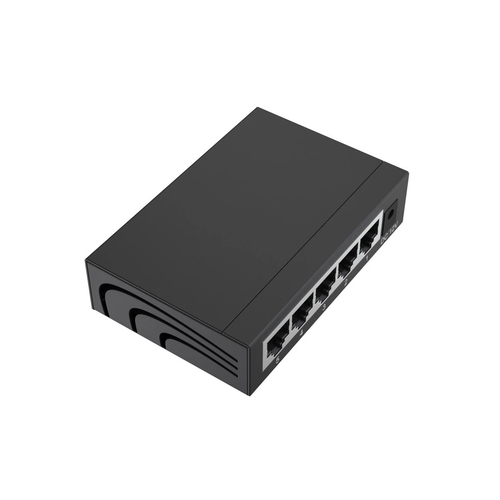 Hama 4007249533166 Неуправляемый Gigabit Ethernet (10/100/1000) Настольный Черный