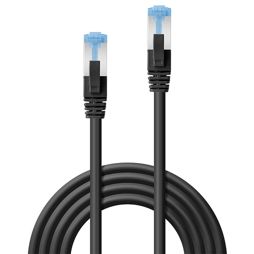 Lindy Patchkabel Cat6A S/FTP PIMF LSOH zwart 15m, afbeelding 3