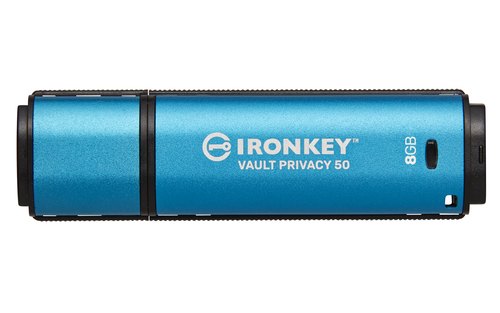 Kingston Technology IronKey 8GB Vault Privacy 50 AES-256 verschlüsselter, FIPS 197