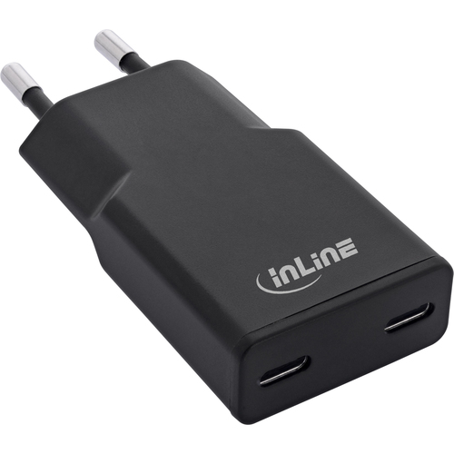 InLine 31590 mobile device charger Universal Black AC Fast charging Indoor