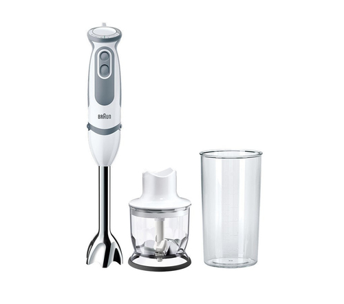Braun MultiQuick 9 MultiQuick 5 Vario MQ 5220 WH 0,6 L Погружной 1000 W Серый, Нержавеющая сталь, Белый