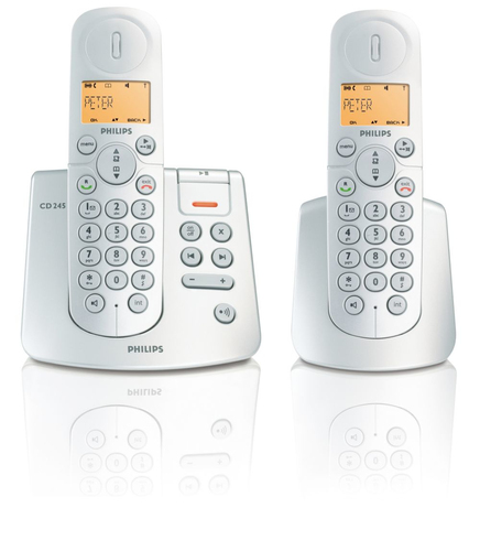 Philips CD2452S Cordless phone answer machine