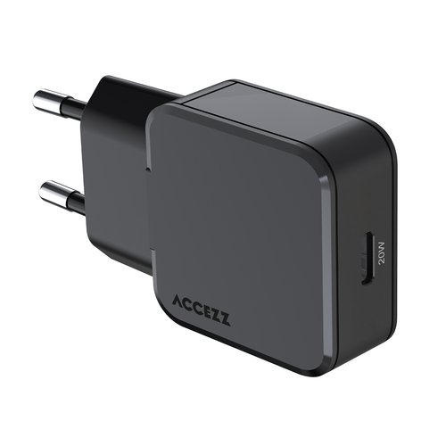 Accezz SH00091790 mobile device charger Universal Black AC Fast charging Indoor