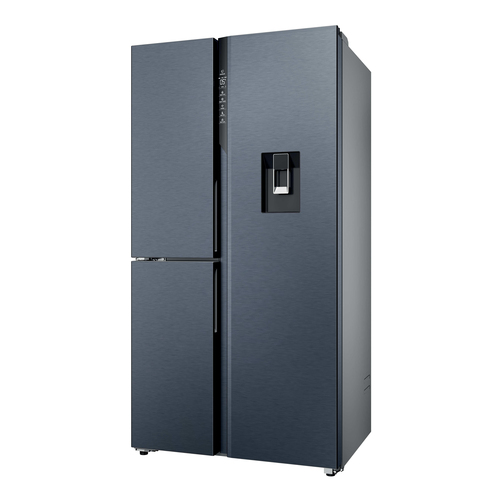 Haier Series 7 HSPR79F18EWMB American-Style Smart Fridge Freezer - Brushed Black, Black - image 6