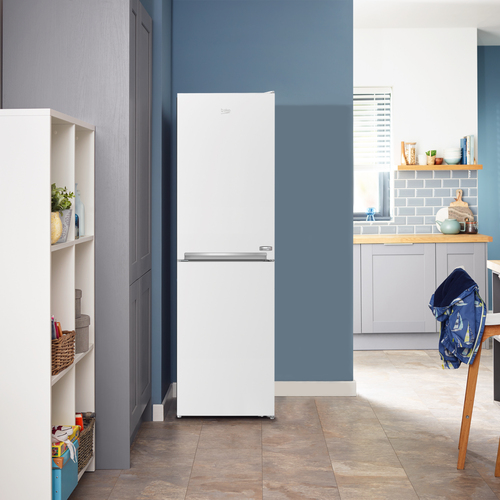 Beko CFG4601VW 202cm 50/50 Frost Free Fridge Freezer - White - E Rated, White - image 4